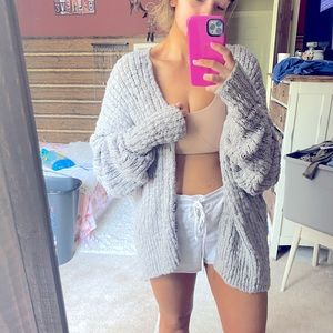 Free People Oversized Cardigan